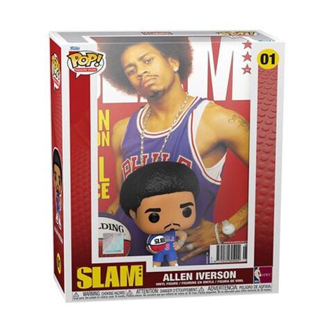 Figurine Funko Pop! - N°1 - NBA - Slam Magazine - Allen Iverson